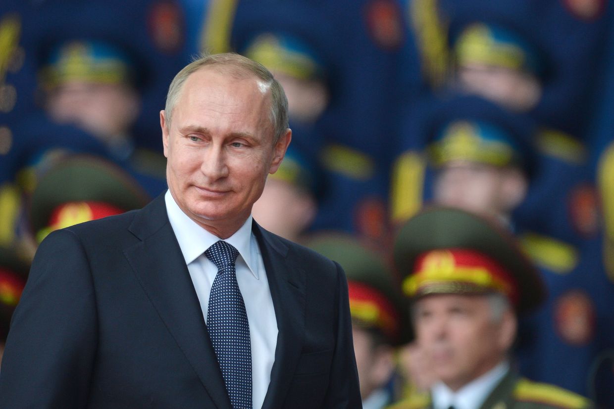 Президент России Владимир Путин на церемонии открытия Международного военно-технического форума Армия-2015