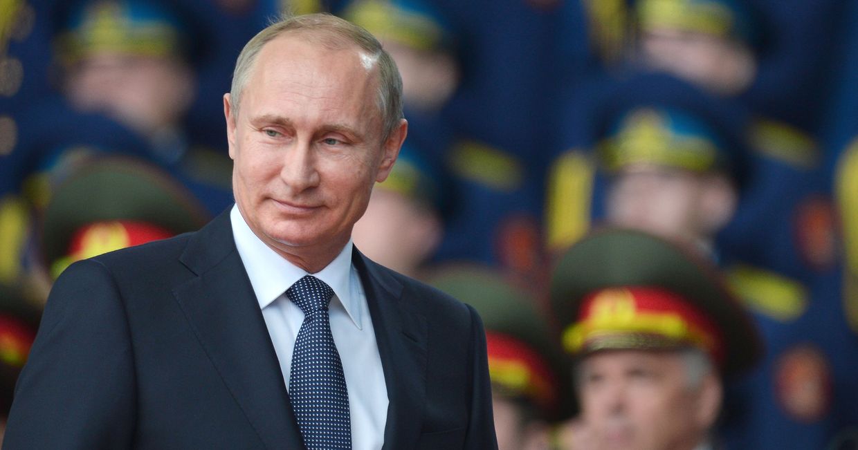 Президент России Владимир Путин на церемонии открытия Международного военно-технического форума Армия-2015 Президент России Владимир Путин на церемонии открытия Международного военно-технического форума Армия-2015