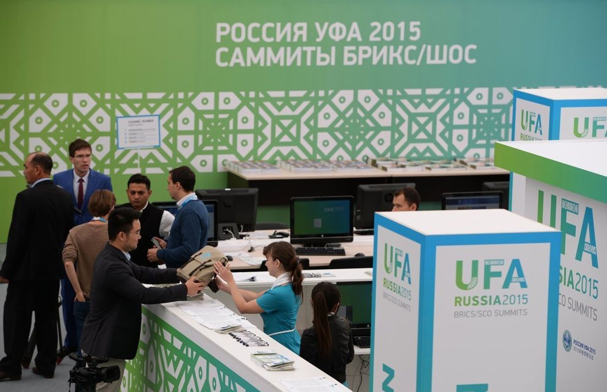 Международный пресс-центр саммитов ШОС и БРИКС в Уфе