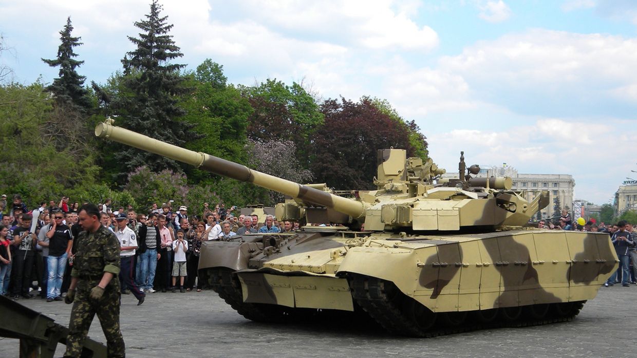 Украинский танк Т-84 «Оплот»