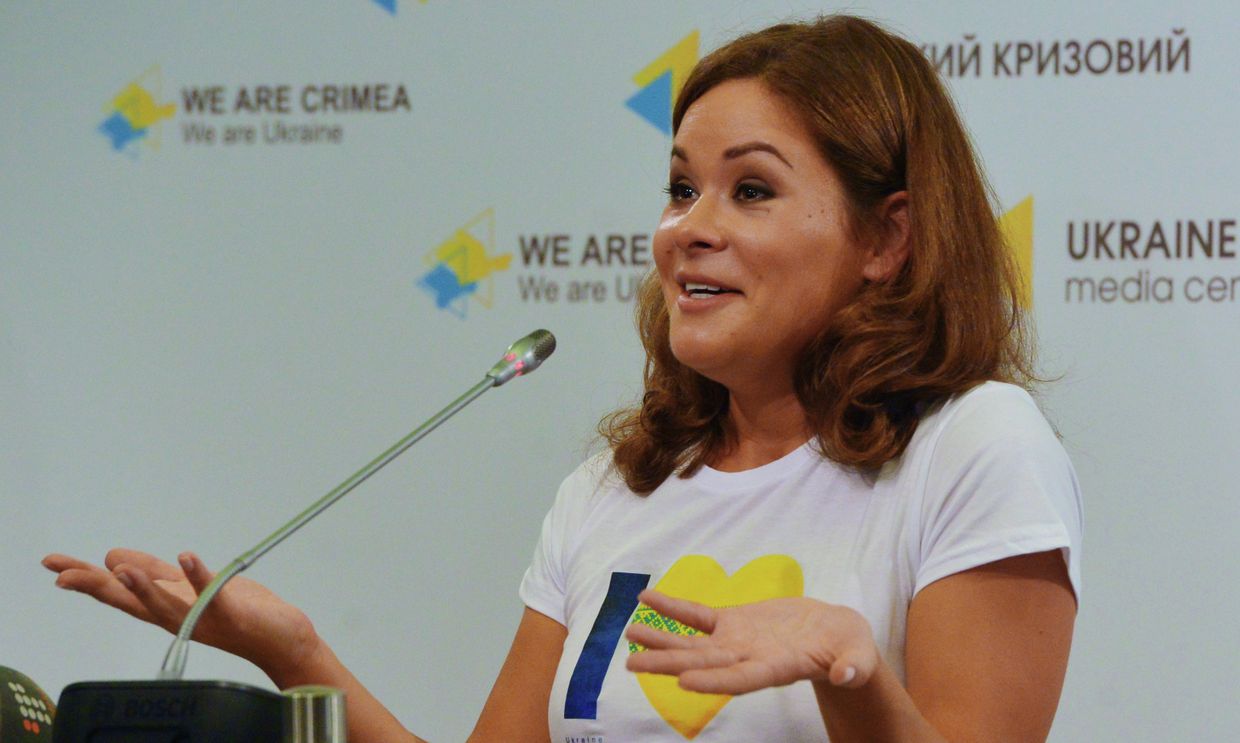 Пресс-конференция Марии Гайдар в Киеве