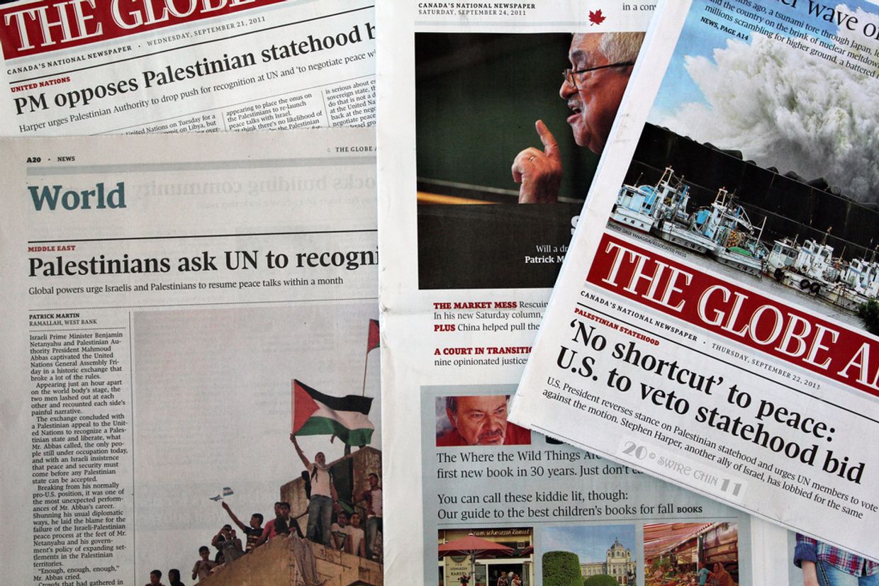 Канадская газета The Globe and Mail 