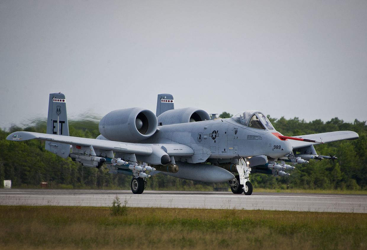 Американский штурмовик A-10C Thunderbolt II