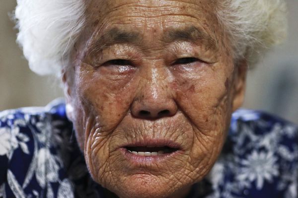 Бывшая «женщина для утешения» Ли Ок Сен 