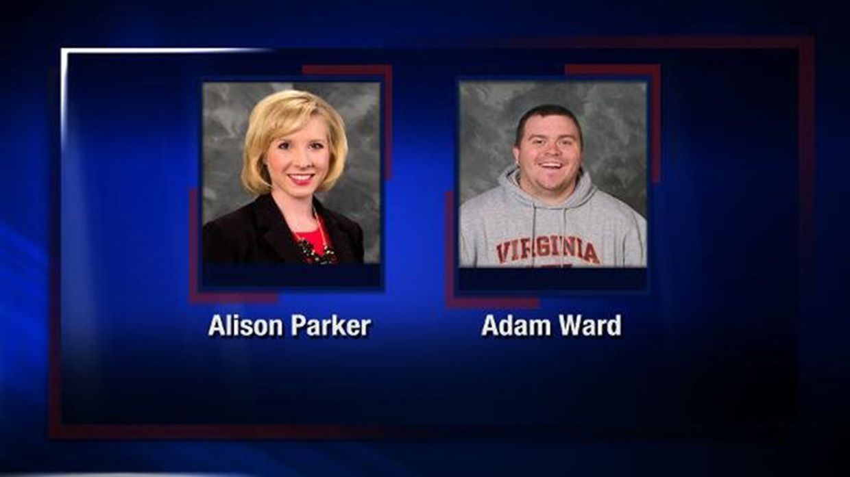 Корреспондент Элисон Паркер и оператор Адам Уорд. Американский телеканал WDBJ7 