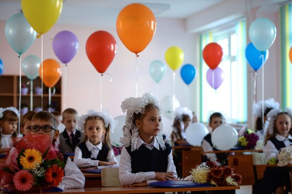 Начало учебного года в школах России Начало учебного года в школах России