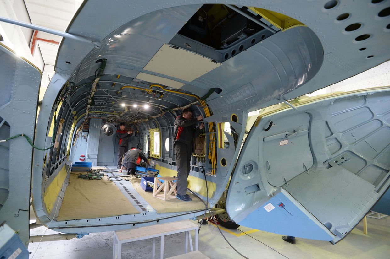 Вертолеты Ми-8 МТВ-5-1 с комплексами РЭБ Рычаг-АВ переданы ВВС России