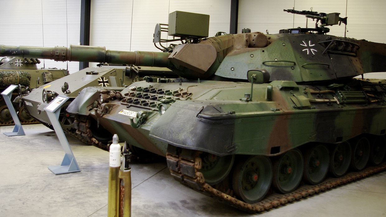 Немецкий танк Леопард-1 Немецкий танк Леопард-1