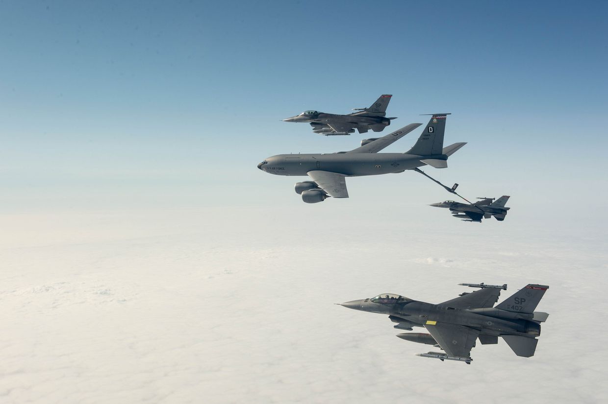 Истребители F-16 ВВС США