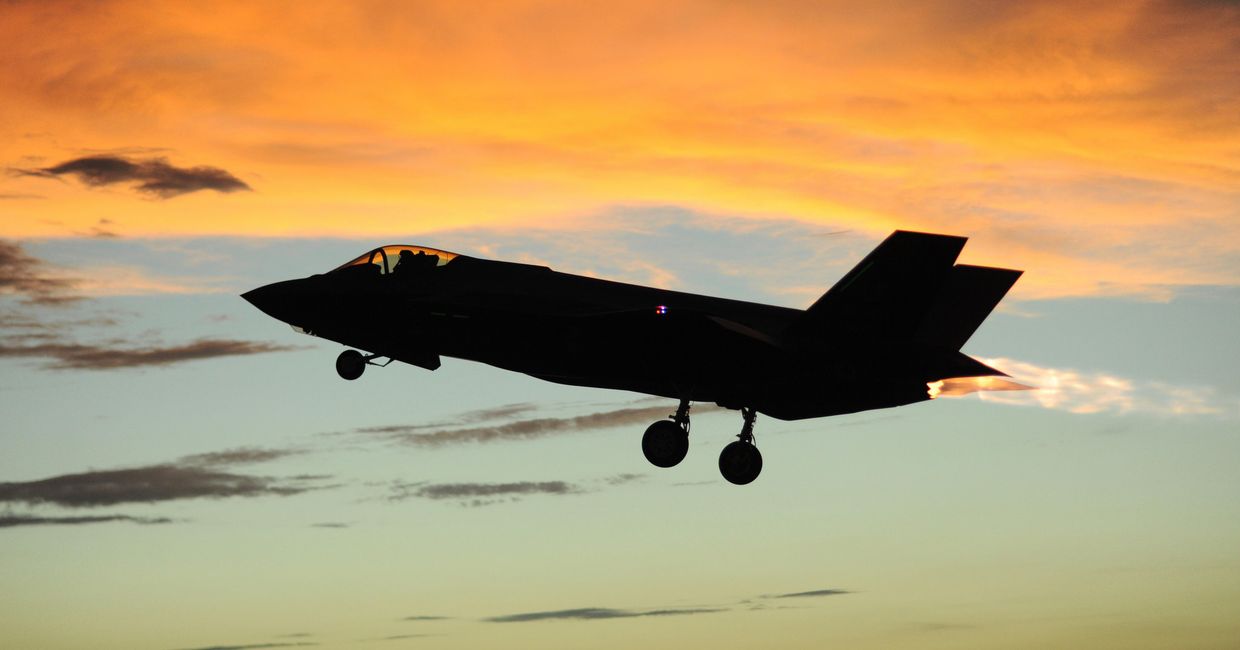 Американский истребитель F-35 Lightning II