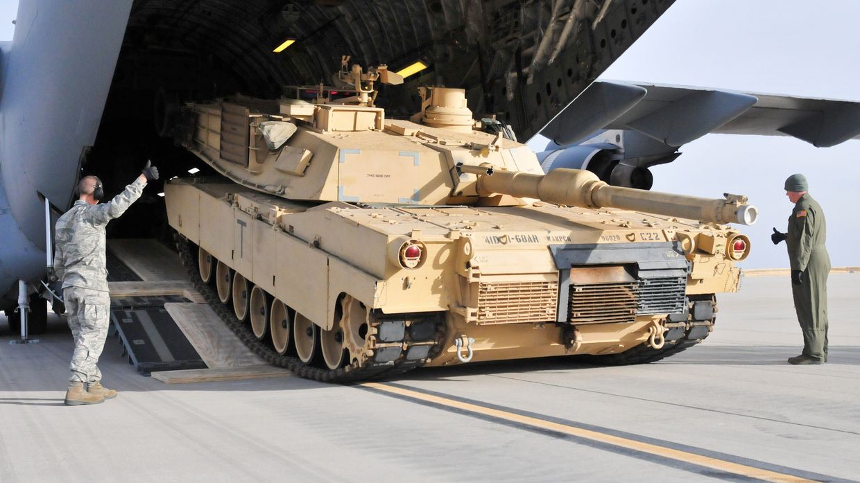 Американский танк Abrams M1A2 SEP (V2)