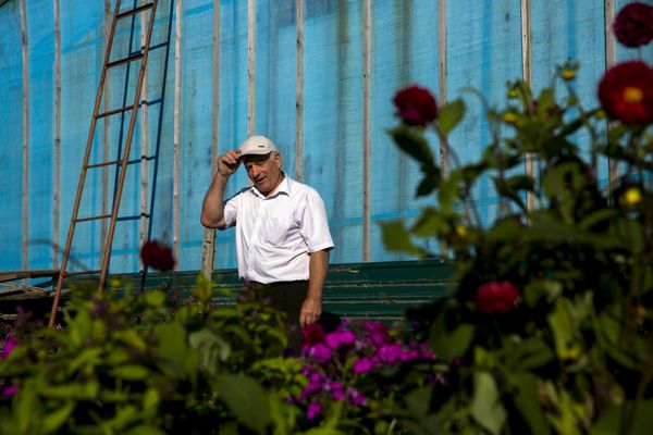 Григорий Андреевич, житель поселка Отрада на острове Кунашир