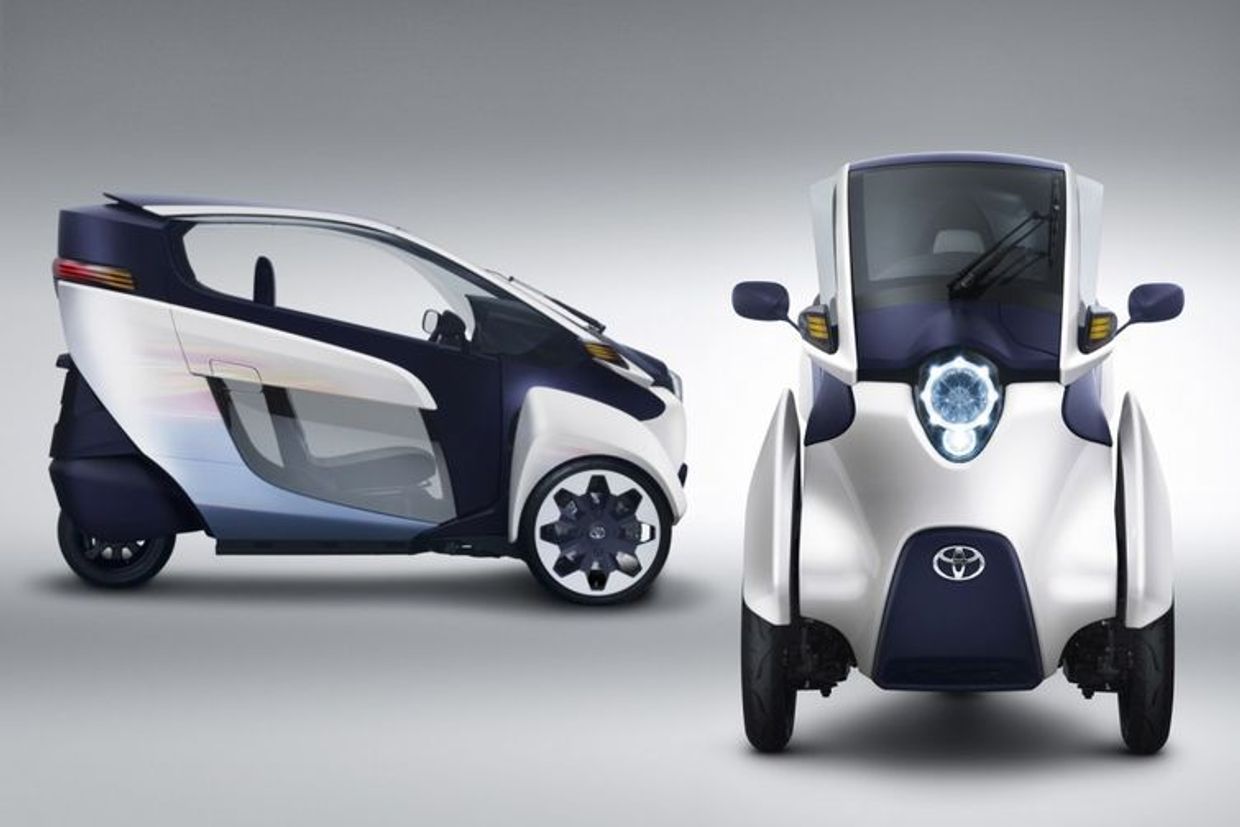 Электромобиль Toyota i-road 