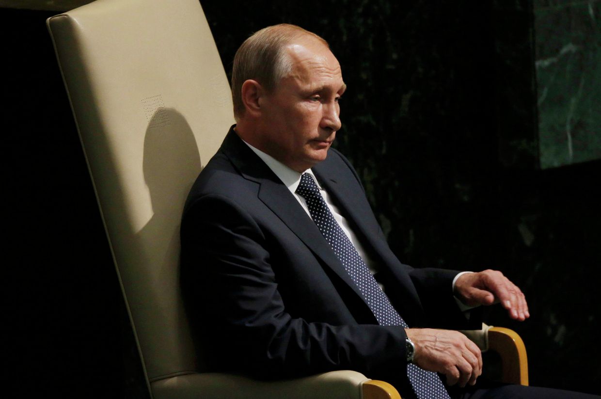 Президент России Владимир Путин на ГА ООН в Нью-Йорке