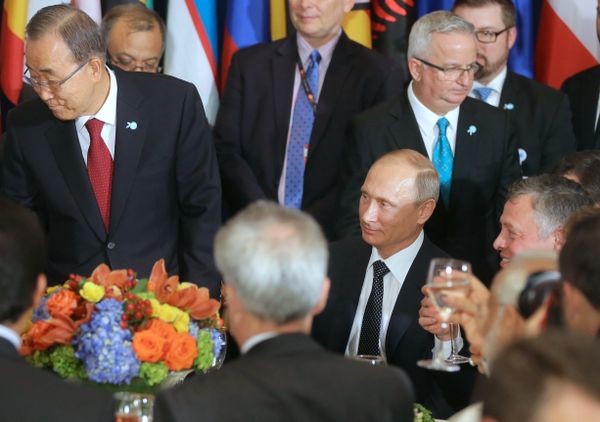 Президент РФ В.Путин принимает участие в 70-й сессии Генеральной Ассамблеи ООН