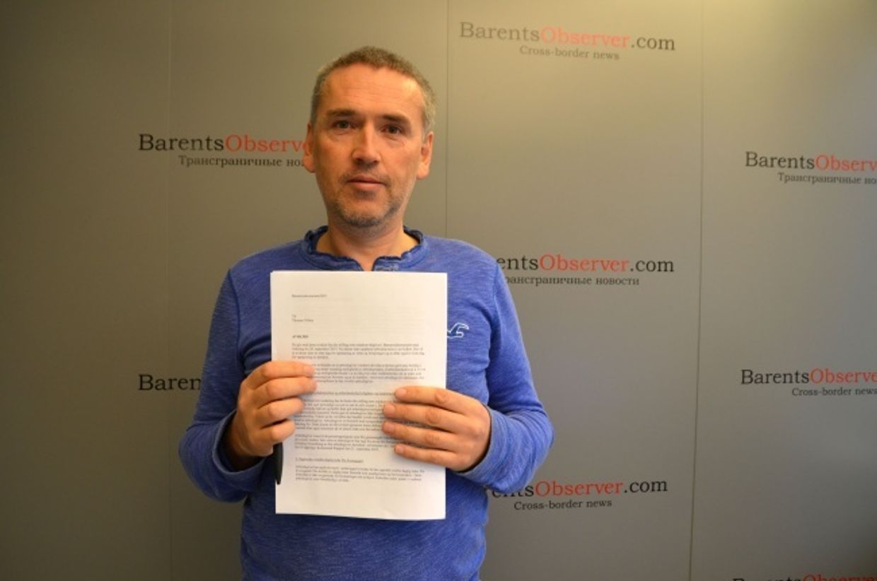 Редактор Barents Observer Томас Нильсен