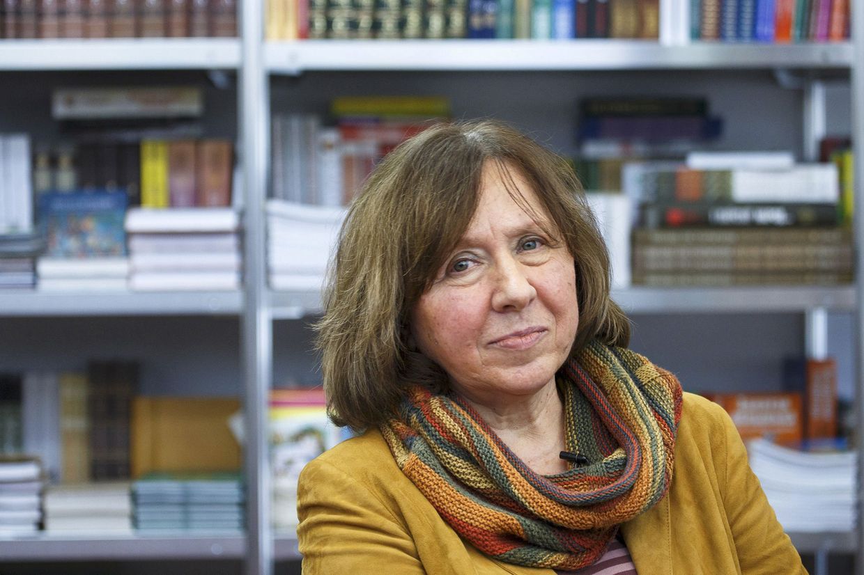 Белорусская писательница Светлана Алексиевич