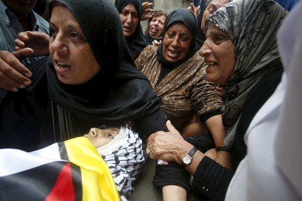 Похороны 13-летнего Абделя-Рахмана Абейдаллы, погибшего во время столкновений с израильской полицией