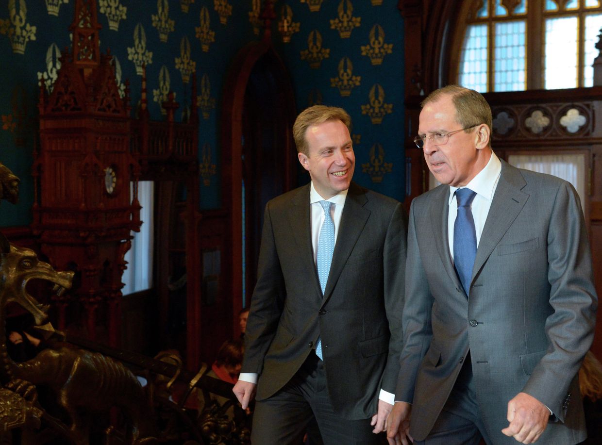 Встреча глав МИД России и Норвегии Встреча глав МИД России и Норвегии