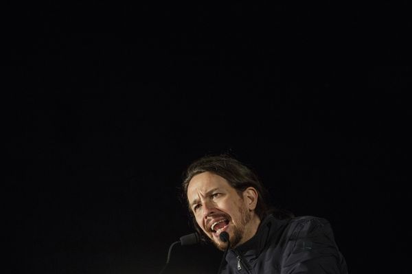 Лидер партии «Подемос» (Podemos) Пабло Иглесиас