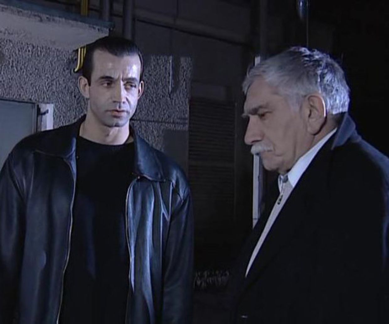 Дмитрий Певцов и Армен Джигарханян в сериале Бандитский Петербург