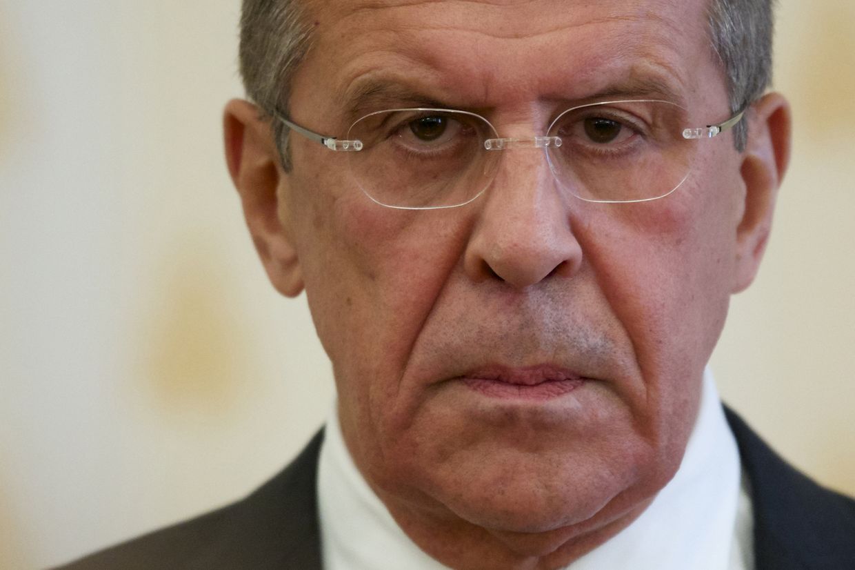 Министр иностранных дел России Сергей Лавров Министр иностранных дел России Сергей Лавров