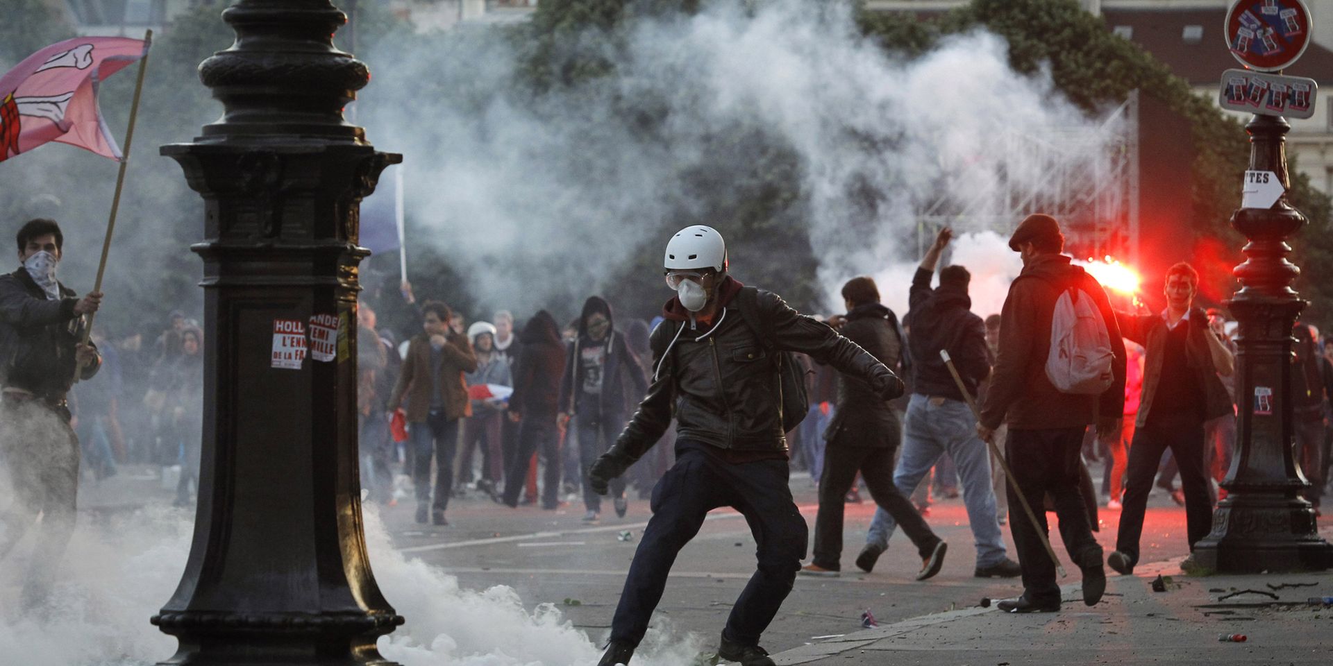 Столкновения противников однополых браков с полицией в Париже, 2013 год - ИноСМИ, 1920, 16.10.2023