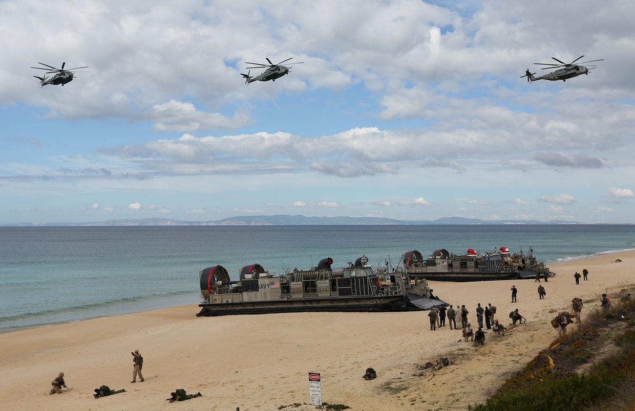 Учения НАТО Trident Juncture в Португалии