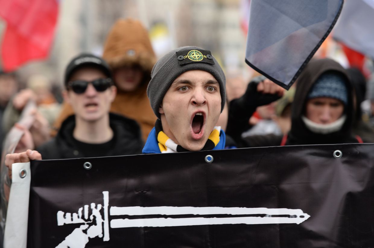Акция Русский марш в Москве