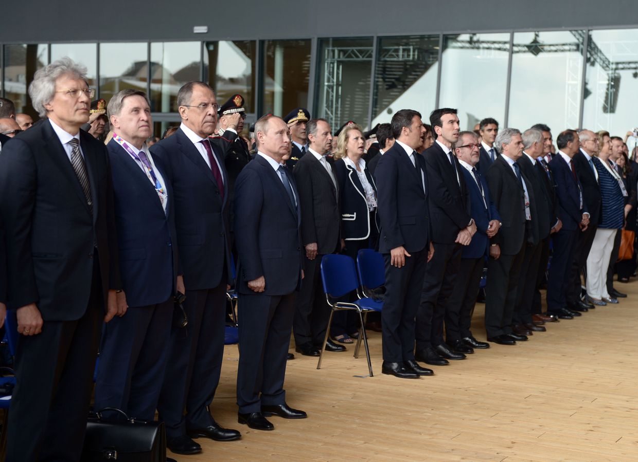 Визит президента РФ В.Путина в Италию
