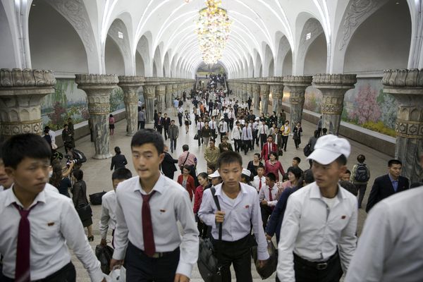 Черный рынок в Северной Корее