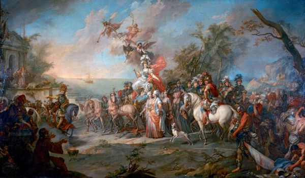 Стефано Торелли «Аллегория на победу Екатерины II над турками и татарами», 1772 год Стефано Торелли «Аллегория на победу Екатерины II над турками и татарами», 1772 год