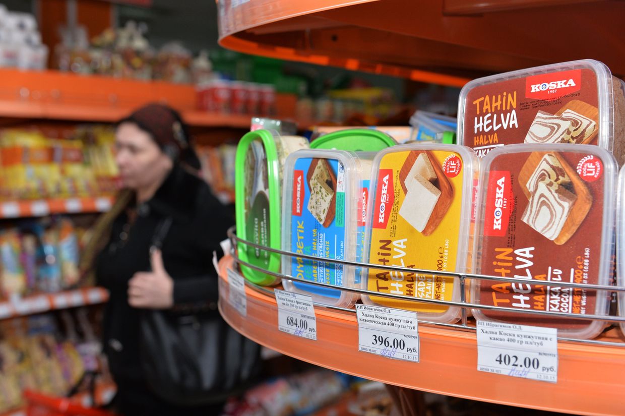 Продажа турецких продуктов в магазинах Грозного Продажа турецких продуктов в магазинах Грозного