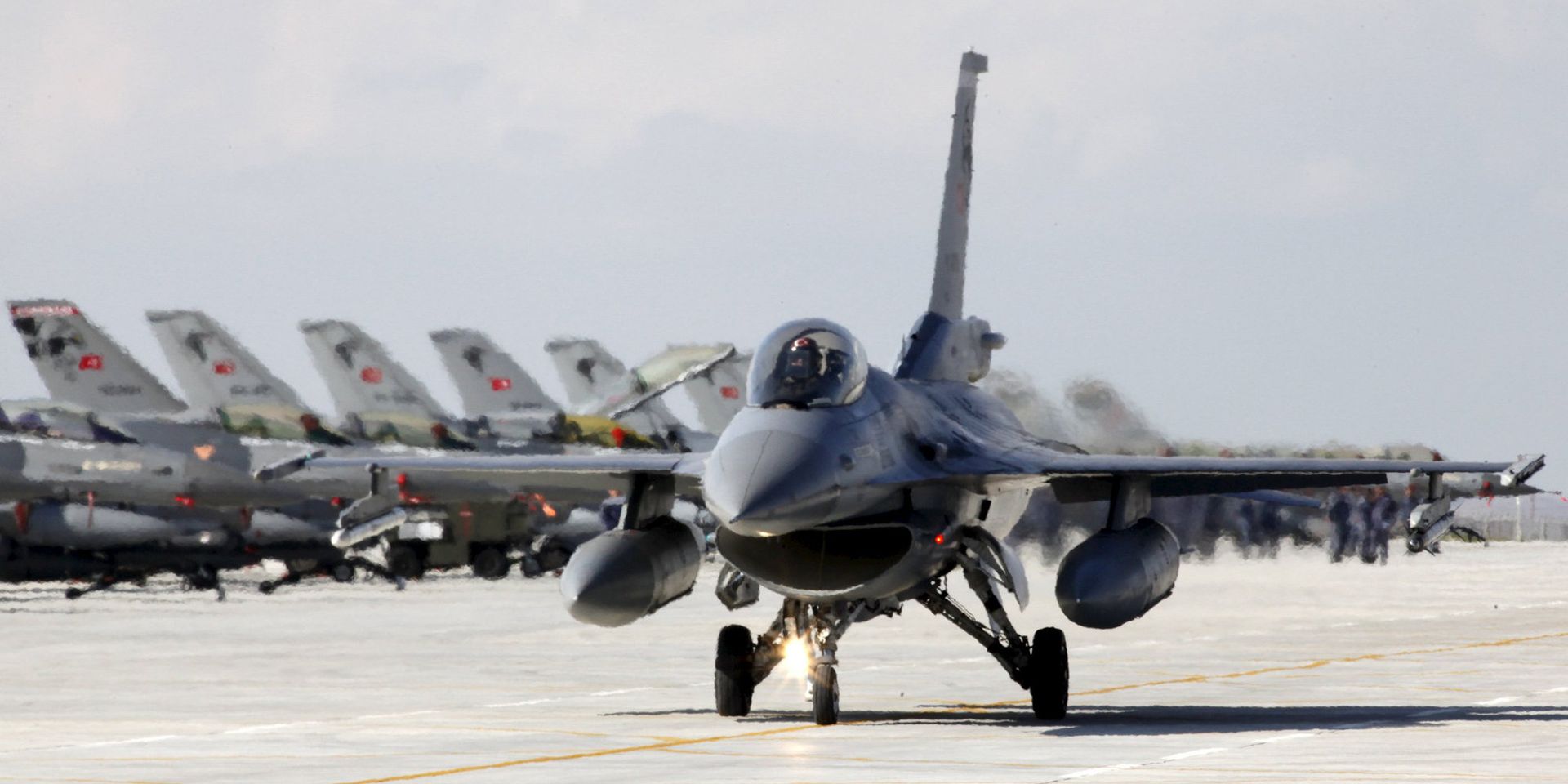 Истребитель F-16 ВВС Турции на авиабазе в Конье - ИноСМИ, 1920, 04.06.2026