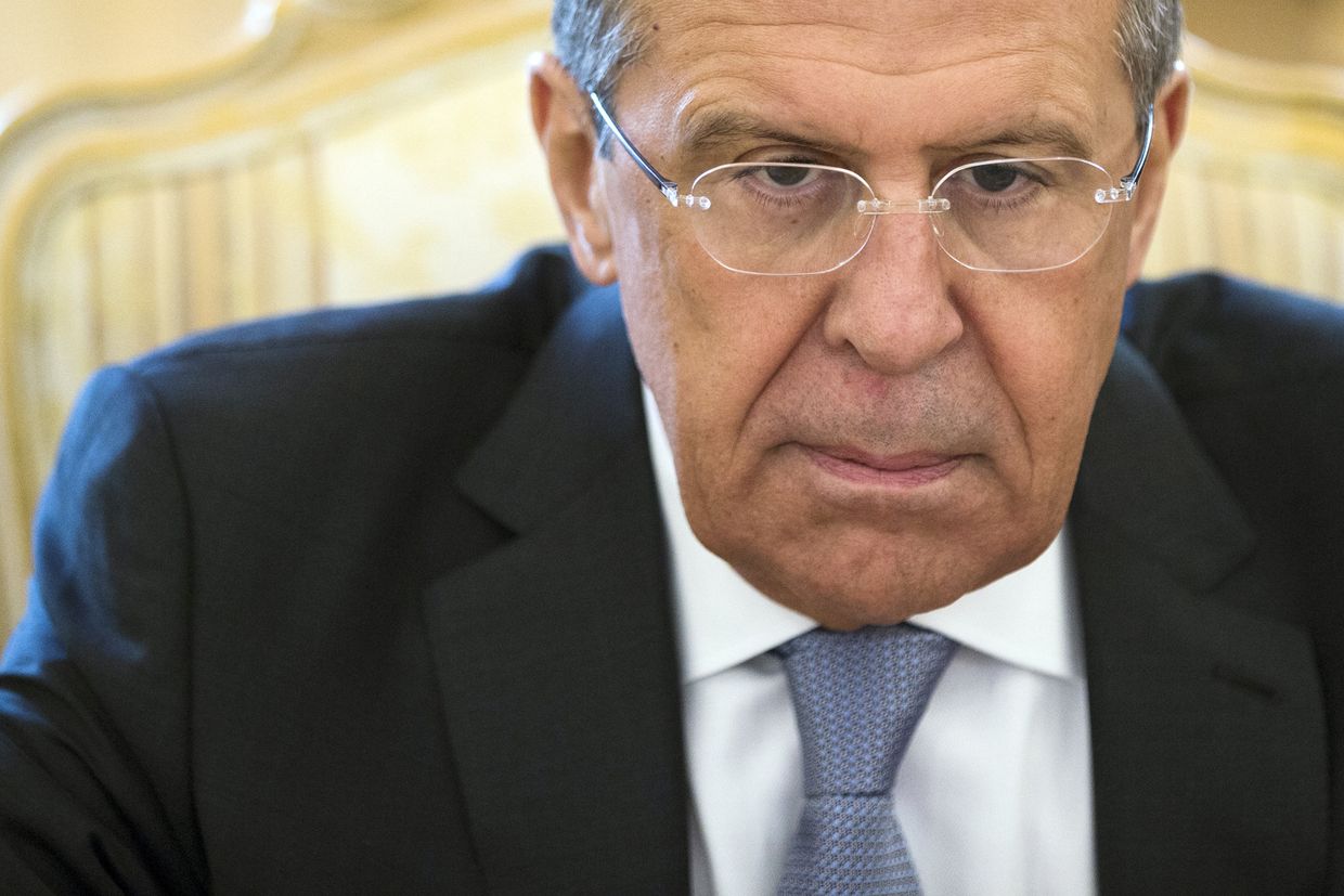 Министр иностранных дел России Сергей Лавров