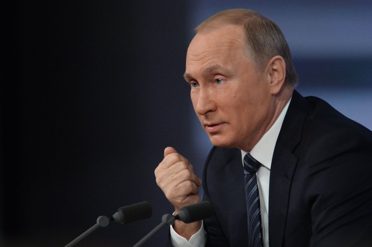Одиннадцатая ежегодная большая пресс-конференция президента России Владимира Путина