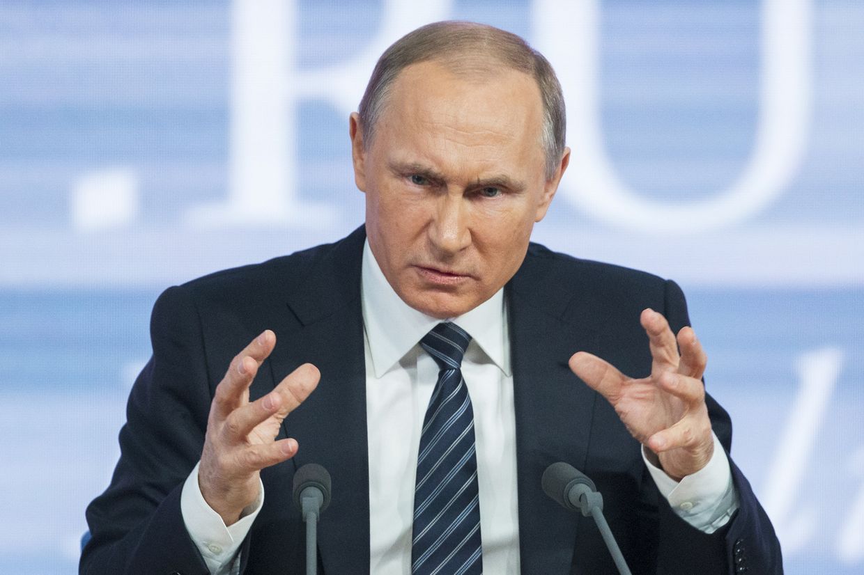 Одиннадцатая ежегодная большая пресс-конференция президента России Владимира Путина