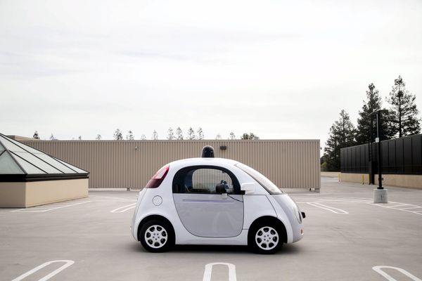 Прототип беспилотного автомобиля Google