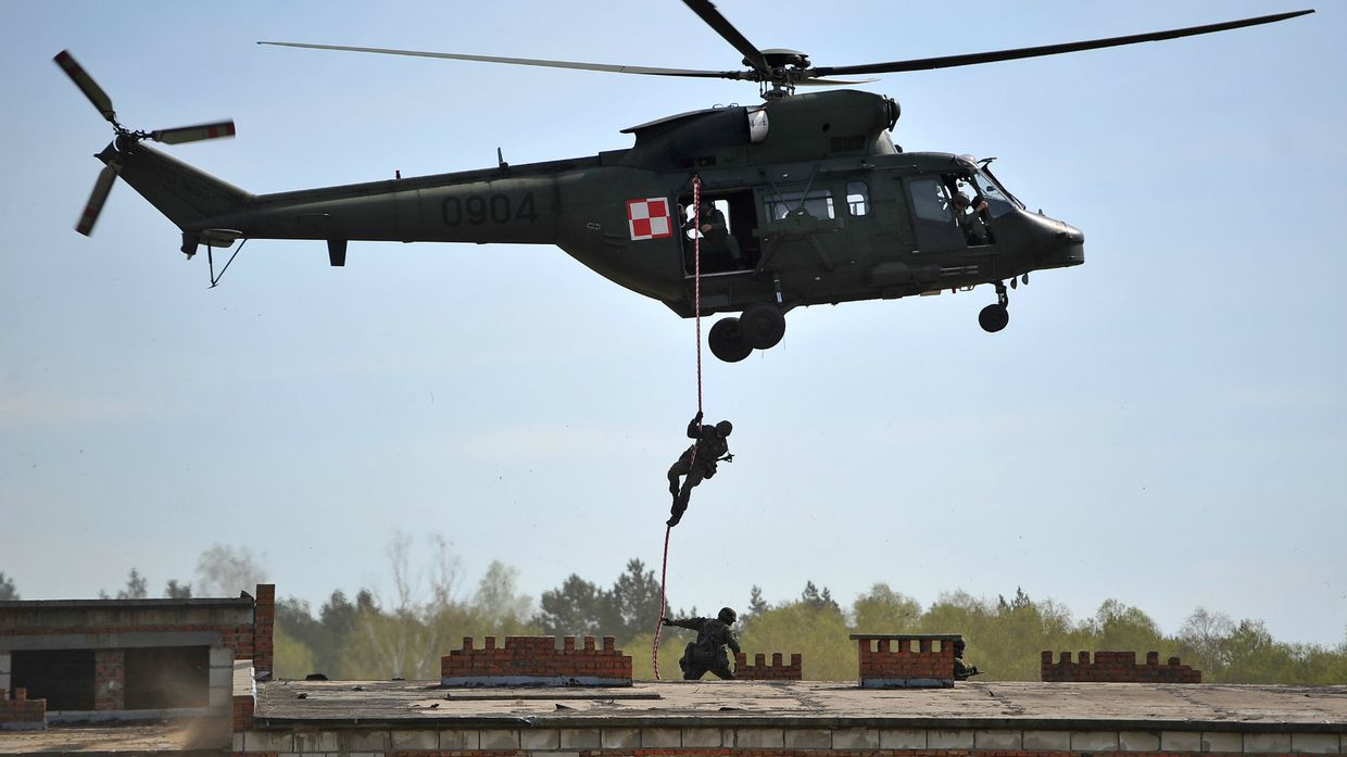 Польские военные принимают участие в учениях НАТО