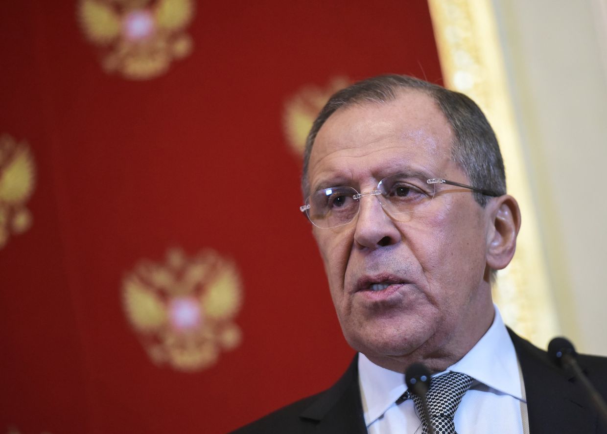 Министр иностранных дел России Сергей Лавров