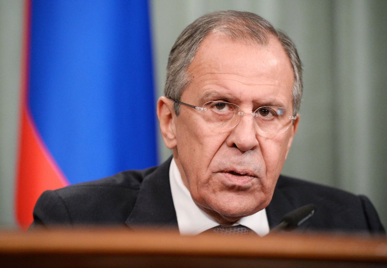 Встреча глав МИД России и Сирии С. Лаврова с В. Муаллемом