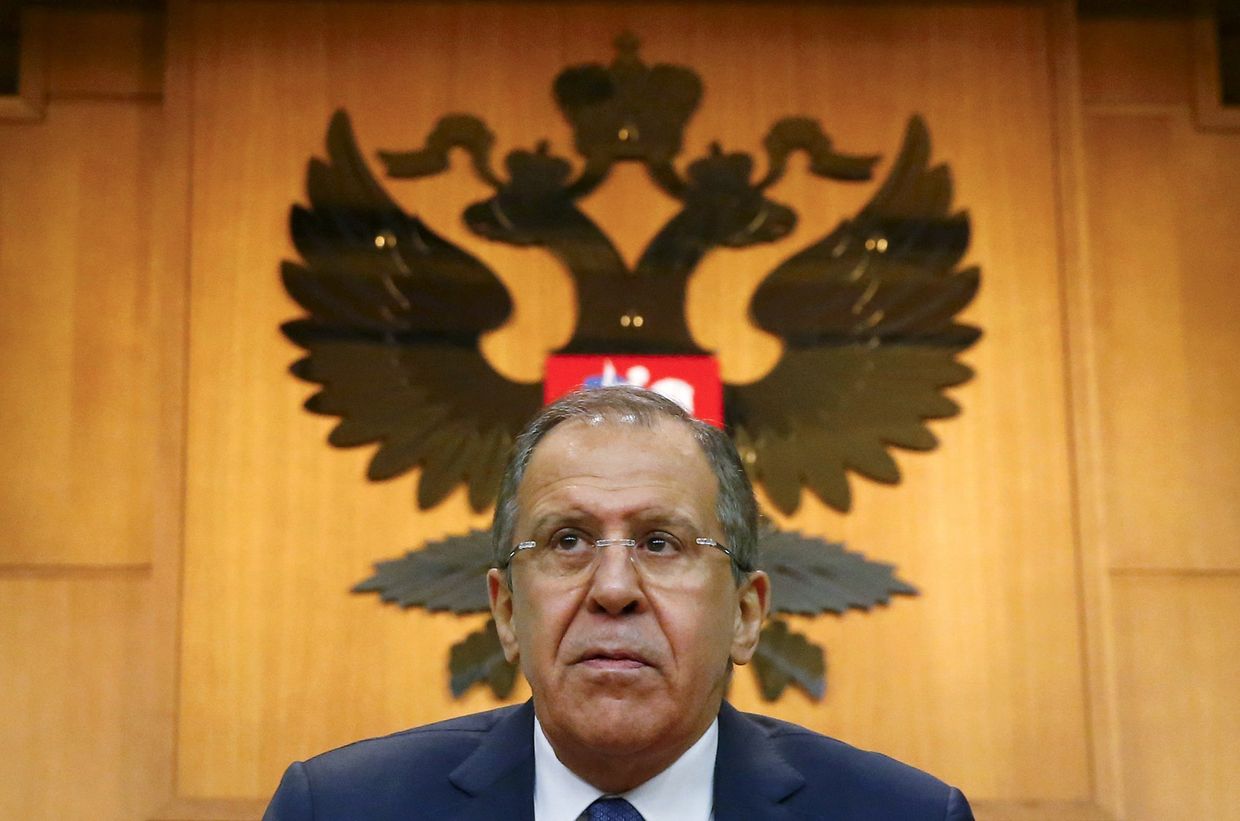 Министр иностранных дел России Сергей Лавров