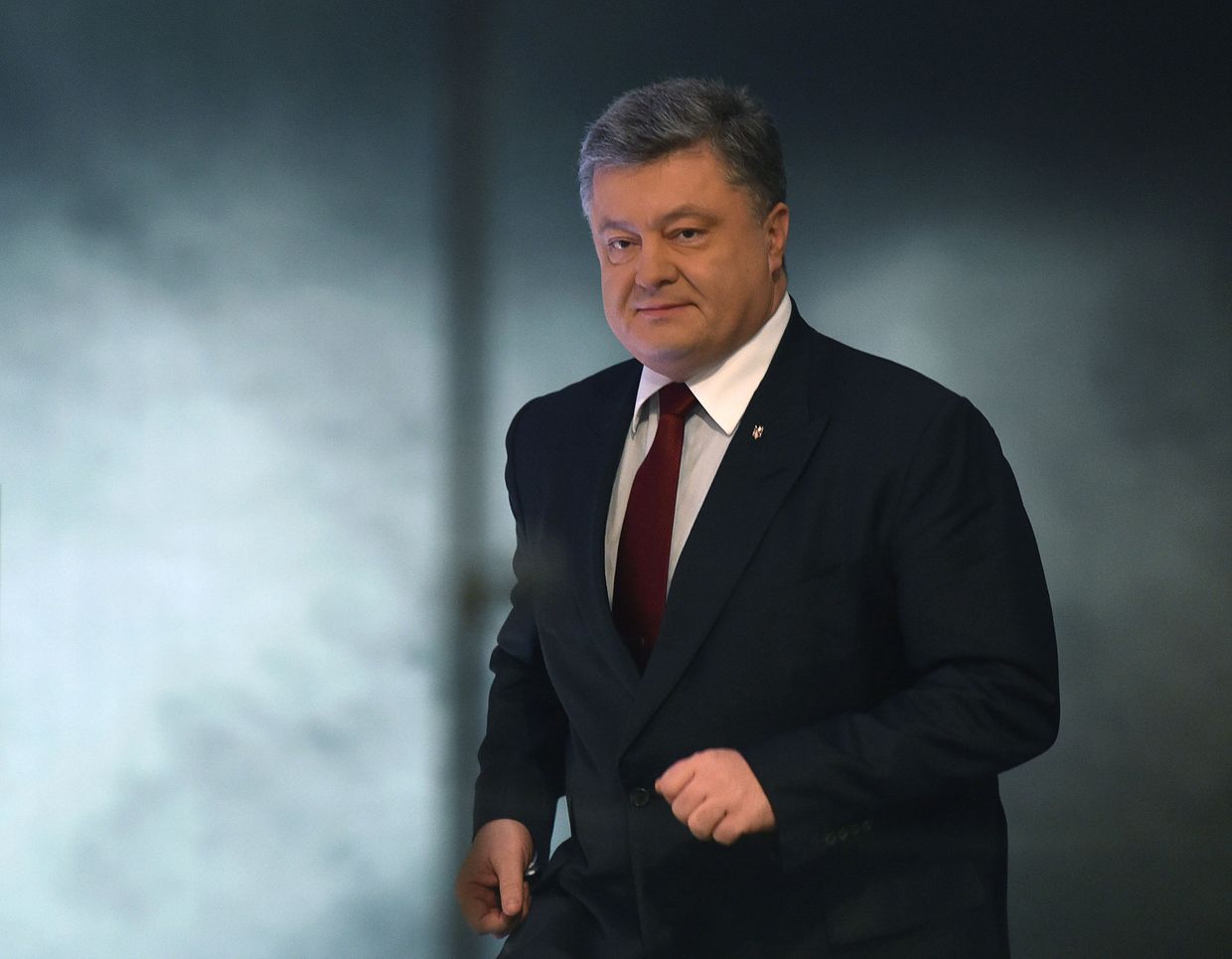 Президент Украины Петр Порошенко на пресс-конференции в Киеве