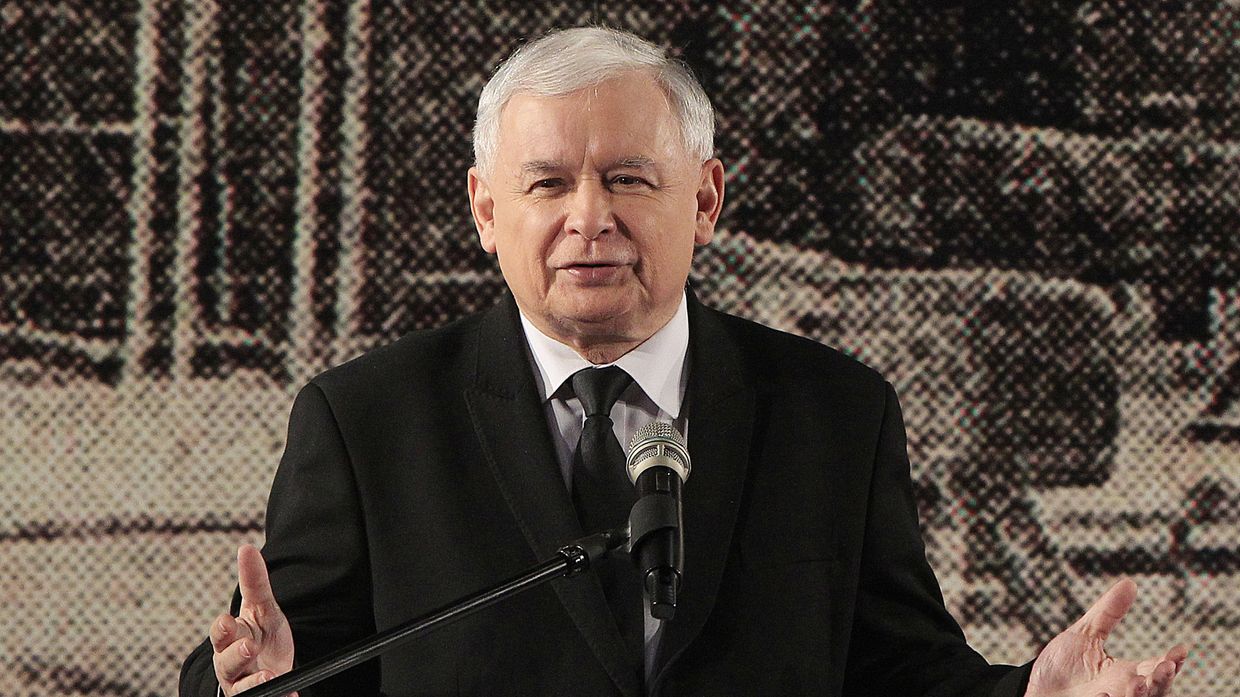 Лидер партии «Право и справедливость» Ярослав Качиньский