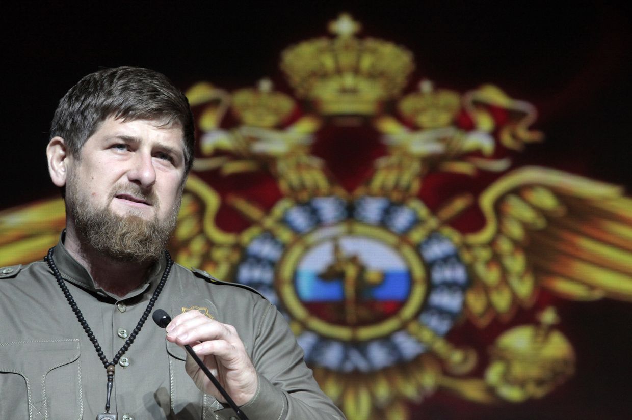 Рамзан Кадыров в Грозном