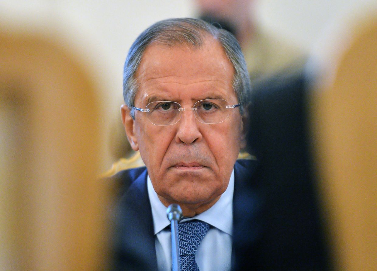 Встреча министра иностранных дел РФ С.Лаврова с министром иностранных дел Республики Судан И.Гандуром