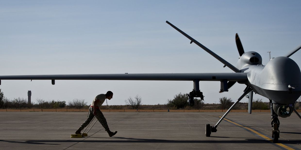 Американский беспилотник MQ-9 Reaper