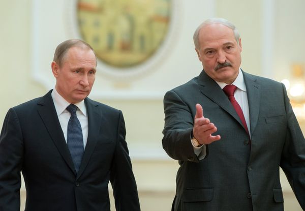 Заседание Высшего Государственного Совета Союзного государства России и Белоруссии