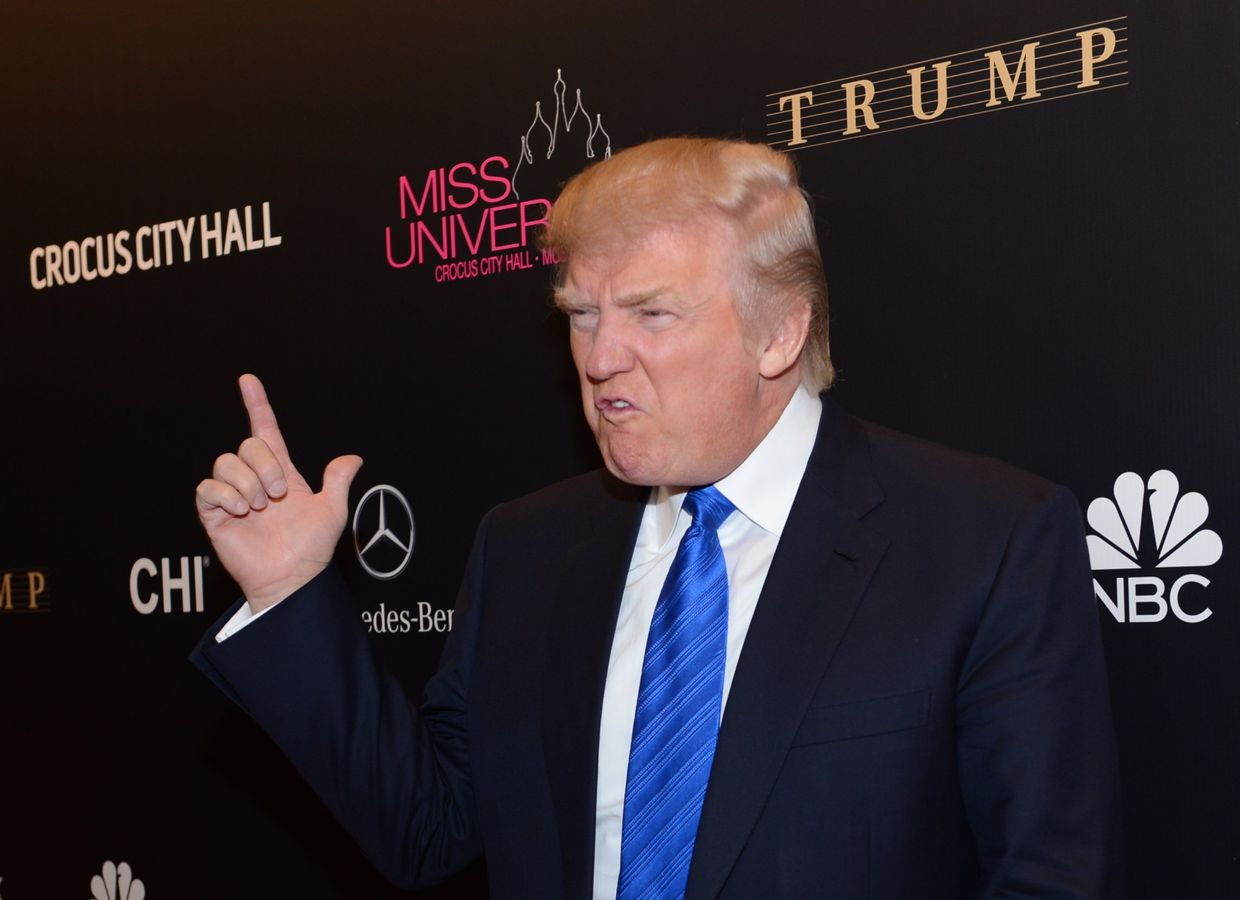 Американский миллиардер и телеведущий Дональд Трамп