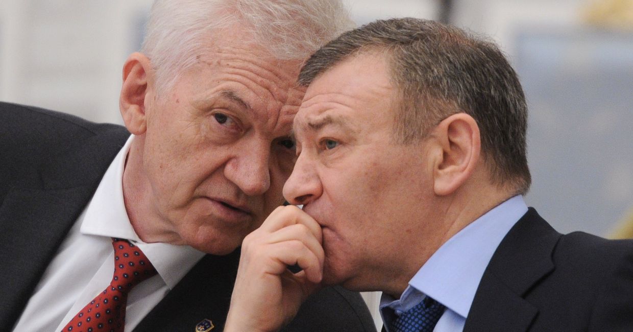 Геннадий Тимченко и Аркадий Ротенберг